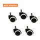 thumbnail image 1 of Llantas Para Sillas De Oficina Ejecutivas De Nylon ShopMall SM-LLANTAS, 1 of 5