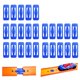thumbnail image 1 of [Conectores de pista] Conectores K TOMOTO Racetrack Hot Wheels x25 azules, 1 of 6