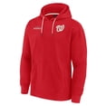 thumbnail image 2 of Unisex Fanatics Red Washington Nationals Elements Super Soft Fleece Pullover Hoodie, 2 of 3