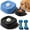 2PC-A, variant on Slow Feed Liquid Dog Bowl with Roller Ball, Anti-Slip Interactive Lick Bowl for Dogs and Cats, Bone Broth Treat Feeder
