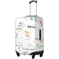 thumbnail image 2 of Highly Elastic Spandex Suitcase Cover Luggage Cover Protector Small Fits 18 to 21 Inch K-pop Music Theme Prints, 2 of 6