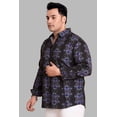 thumbnail image 2 of Blushing Flower Printed Full Sleeve Men's Plus Size, 2 of 5