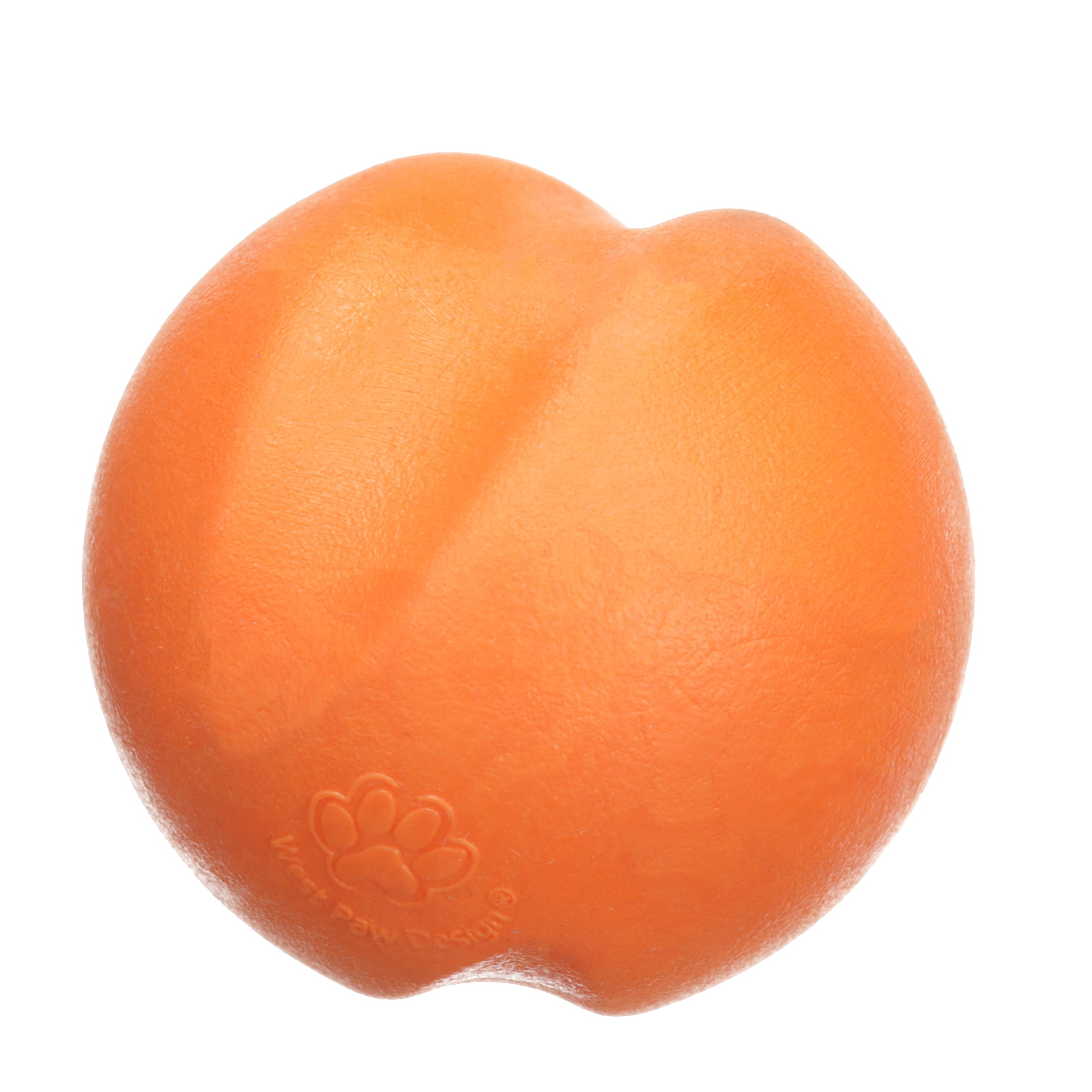 West Paw Zogoflex Jive XS 2" Dog Toy Tangerine