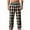 06 White, variant on qolati Mens Pajama Pants Soft Lounge Sleep Pants Comfy Lightweight Plaid Elastic Waist Casual Pjs Bottoms Straight Wide Leg SweatpatsWhiteL