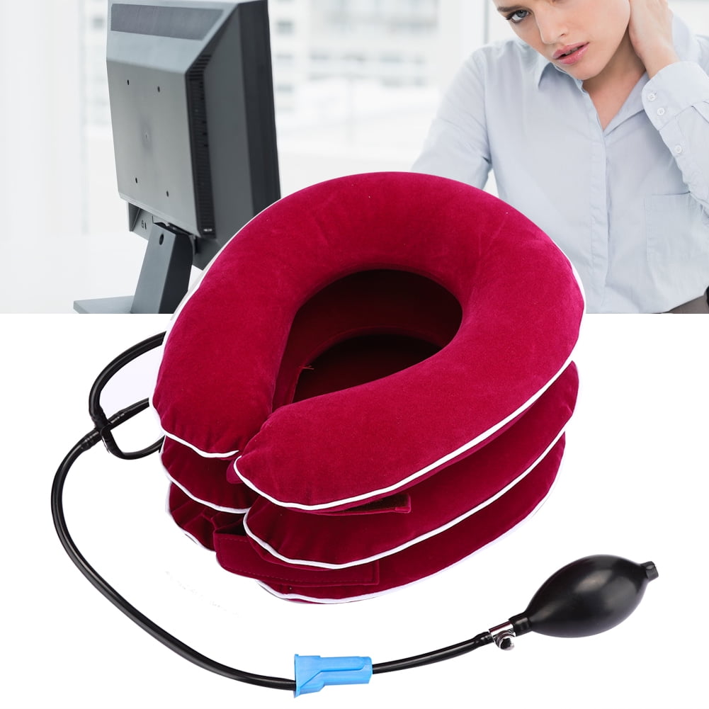 ESTINK Neck Stretching Devices, Inflatable Fashion Color Comfortable Neck Traction Devices, Beautiful Durable For Adult Home Use