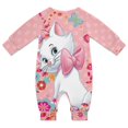 thumbnail image 2 of The Aristocats Baby Onesie Romper Footless Infant Long Sleeve Jumpsuit for Boys Girls, 2 of 8