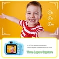 thumbnail image 4 of Cámara para niños Cámara dual digital 1080P HD Cámara de video de $ 20MP Cámara de grabación de video para selfies para niños $ Video de dibujos animados HD Cámara digital para niños Cámara dual SLR, 4 of 6