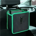 thumbnail image 1 of 1 PC Foldable Car Trash Can, Multifunctional Large Capacity Vehicle Garbage Bag Storage Bag Organizer, 1 of 2