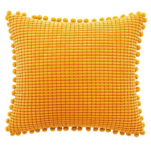XWSHYW Almohadas y Fundas Cojín de Pana para Sala de Estar, Sofá Cama, Respaldo, Funda de Cojín para Silla