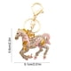 thumbnail image 3 of Cute Ponys Junma Racehorse Car Keychain Bag Accessory Pendant Small Gift, 3 of 6