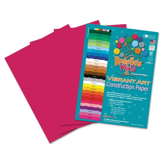 PAPER,CONST,9X12,50PK,SCR