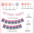 thumbnail image 3 of My First Rodeo Birthday Party Decorations for Girl, Horse Theme Girls 1st Birthday Decorations, Western Cowgirl Birthday Balloon Garland Kit Photo Banner for Cowgirl 1st Birthday Party, 3 of 5