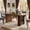 Rustic Brown, variant on Dovelina 63" Farmhouse Dining Table with Storage for 6-8, Wooden Kitchen Table for Large Spaces Dining Room, Kitchen
