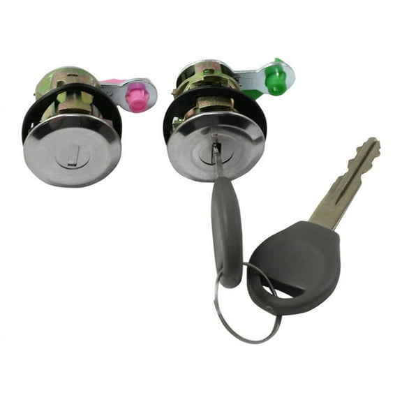Left Right Door Lock Cylinder with Key For Nissan Altima Frontier Pathfinder Xterra