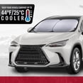 thumbnail image 5 of Genuine Dickies Silver Carbon Fiber Car Sunshade for Windshield, Model 41132WDI, 5 of 10