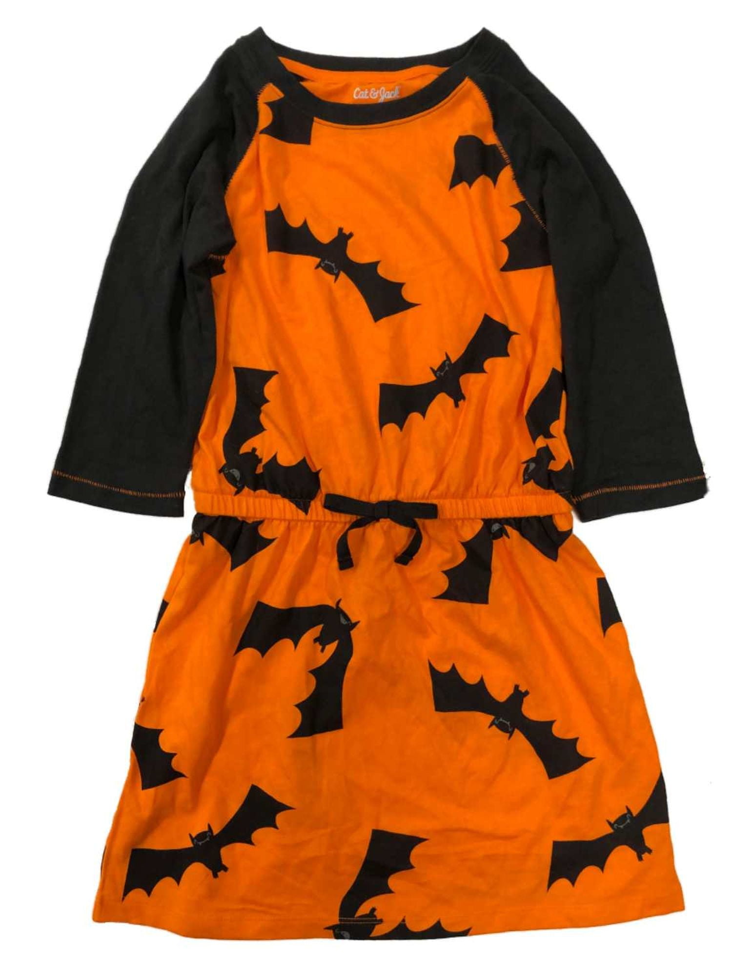 walmart orange dress