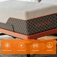 thumbnail image 3 of ESHINE 14 inch Memory Foam Hybrid Mattress for adjustable bed, Twin XL, 3 of 7