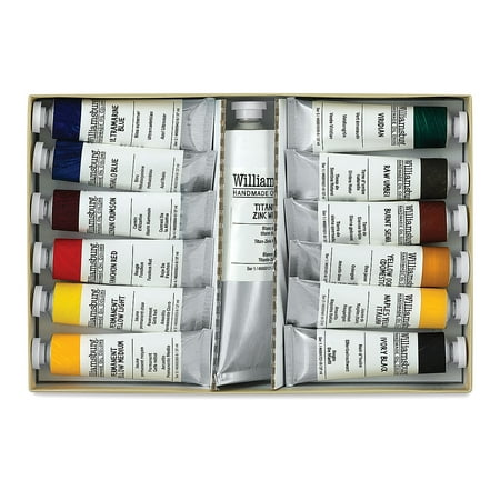 UPC: 0877463009006 | Williamsburg Basic Oil Paint Set 13 Colors