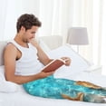 thumbnail image 5 of Naloa Starfish And Seashell On The Beach 1 Pajama Pants Men, PJ Bottoms, Sleep & Lounge Pants-Large, 5 of 6