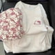 thumbnail image 4 of Sanrio Cartoon Hello Kitty Stuff Pajamas Female Flannel Winter The New Plus Thicken Velvet Sweet Keep Warm Tracksuit Girl Gift, 4 of 5