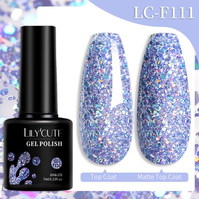 LILYCUTE serie de otoño Gel de esmalte de uñas 129 colorido semipermanente necesita capa superior Soak off UV Led Gel arte de uñas barniz zhangmengya LED