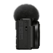 Sony ZV-1F Camera (Black) Vlogging with 128GB Memory Card + Tripod + SV Premium Accessory Bundle (International Version)