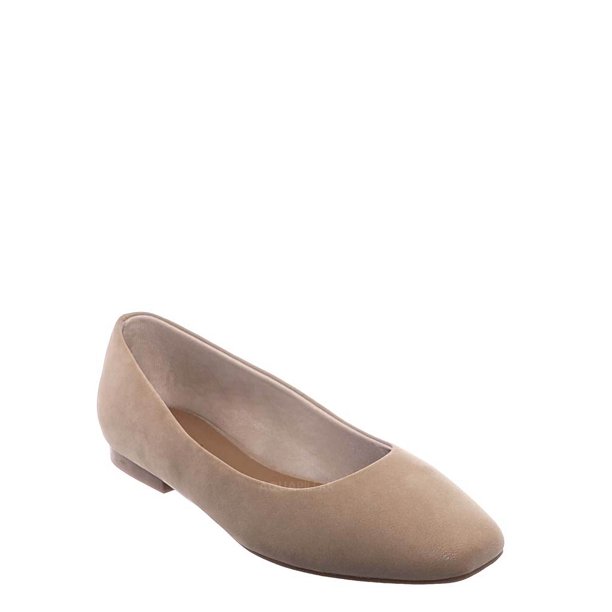 Square Toe Ballet Flats Womens Solid Cheetah Ballerina Padded Shoes Walmart Com