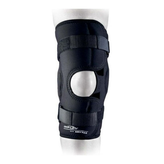 DonJoy Drytex Sport Hinged Knee Wraparound, Adjustable Fit with Durable Bilateral Hinges - Small