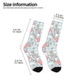 thumbnail image 2 of Uemuo Cute Rabbit And Heart Printed Kids Boys Socks Seamless Crew Socks Crazy Funny Athletic Sport Socks for Children, 2 of 6