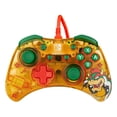 thumbnail image 1 of Control Alámbrico PDP para Nintendo Switch Lemon Bomb Bowser Rock Candy Naranja Transparente, 1 of 4