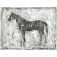 thumbnail image 3 of Harper, Ethan 24x19 Black Modern Framed Museum Art Print Titled - Equine Silhouette II, 3 of 5