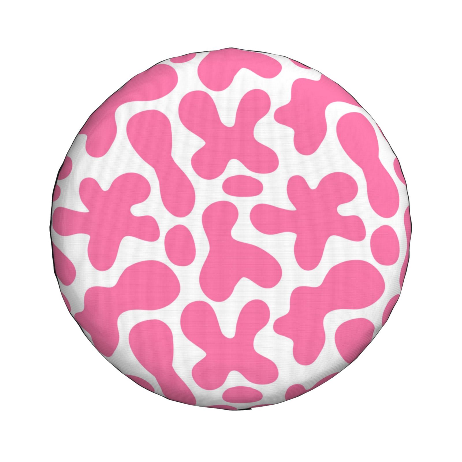 Pink Cow Print Spare Tire Cover 防水 Dust-Proof UV Sun Wheel Tire Cov Spare Tire Cover PINK Camouflage HORSE Fit for Ford Bronco Jeep