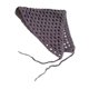thumbnail image 3 of Decoración de la bufanda de cabeza Regalos versátiles Accesorios para el cabello Mujeres Bandana de crochet Gris, 3 of 8