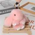 thumbnail image 1 of TopLLC Rabbit Costume Cute Rabbit Pendant Car Keychain Bag Accessories Soft Rabbit Velvet Ball Pendant Handmade Soft Rabbit Velvet Ball Pendant, 1 of 4
