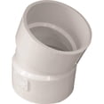 thumbnail image 1 of Ipex USA Canplas 6117261 PVC 22.5 Degrés Hub Coude - 4 Po., 1 of 1