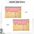 thumbnail image 2 of Rocae for Cosmetic Bags for Women Paper Reusable Cosmetic Bag Travel Toiletry Organizer Capacity Multipurpose Zipper Pouch, 2 of 8