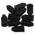thumbnail image 6 of Beaupretty 10Pcs Black Furniture Caster Sleeve Inserts Providing Friction and Anti-Loosening Support, 6 of 8