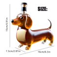 thumbnail image 2 of ACDANC Dachshund Dog Whiskey Bottle, Unique Dachshund Shape Whiskey Bottles Favors for Whiskey Lovers, Dog Lovers, Funny Dachshund Statue Wine Decanter Decoration for Bar, Home, Offices, 2 of 7