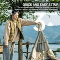 thumbnail image 4 of Graflsoa Compact Automatic Pop-Up Tent for Camping, Picnics, and Outdoor Adventures – UV Protection, Waterproof, and Mosquito-Proof Design (2.4 x 2.1 x 1.4m, 3-4 Person), 4 of 6