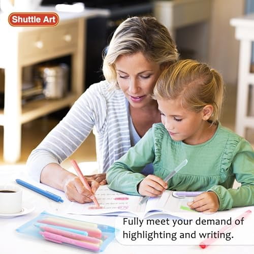 Tekola Bible Highlighters and Pens No Bleed, 33 Pack Bible Journaling Kit, Bible Pens Gel Highlighters and Bible Tabs with a storage bag, Bible Markers No Bleed Through