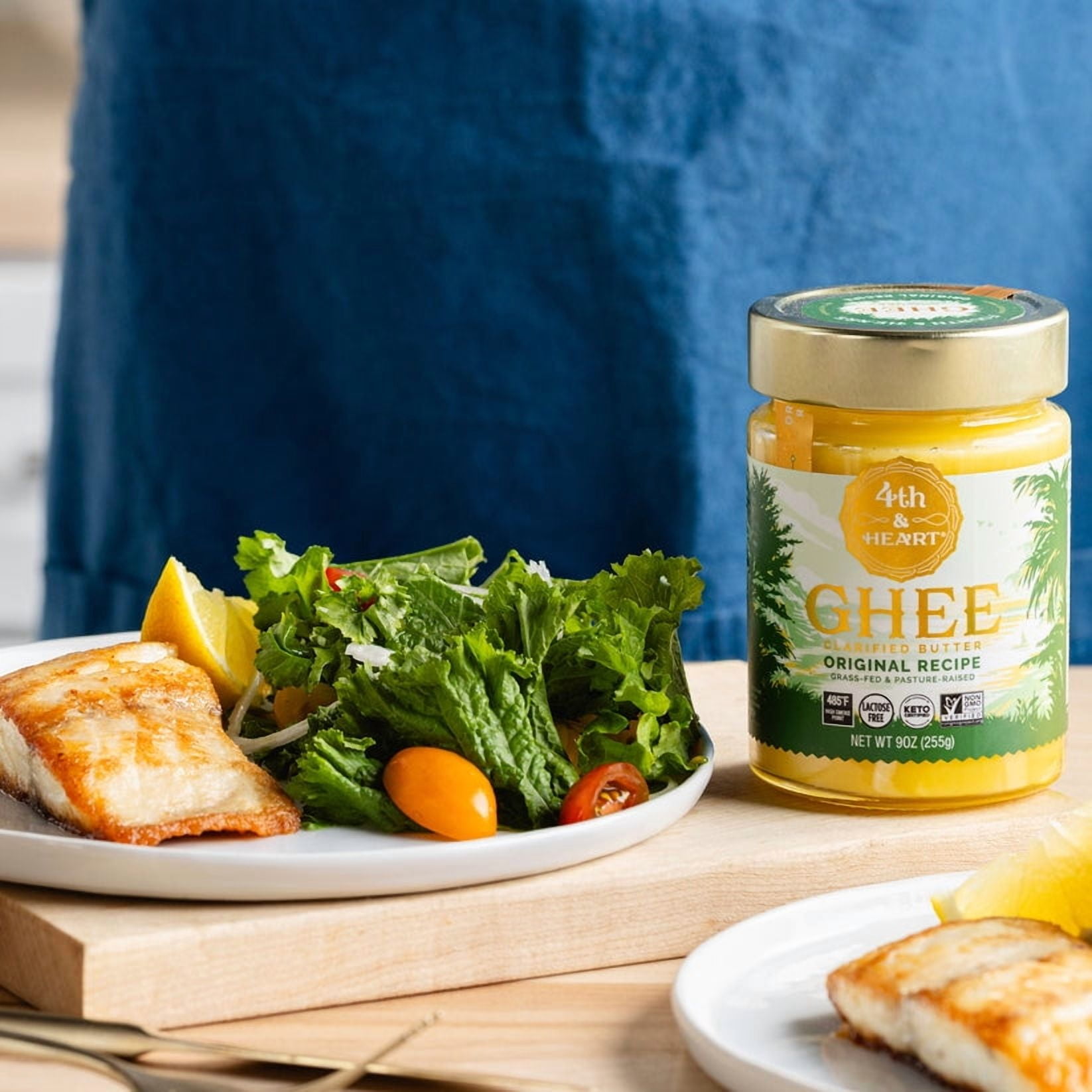 Pack of 6, 4th & Heart Original Ghee Clarified Butter, 9 oz