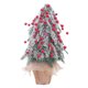thumbnail image 2 of ¡Aprovecha!, Adornos navideños Cuentas flocadas Mini árbol de Navidad Adorno navideño Escritorio Pequeño árbol de Navidad Akmoler, 2 of 7