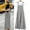 Grey, variant on GILIGEGE Women's Summer Boho Casual Jumpsuits Wide Leg Overalls Flowy Baggy Rompers Casual Overalls Baggy Wide Leg Jumpsuits Loose Linen Bib Pants Linen Overalls for Women Pants Romper Bib Jumpsuit