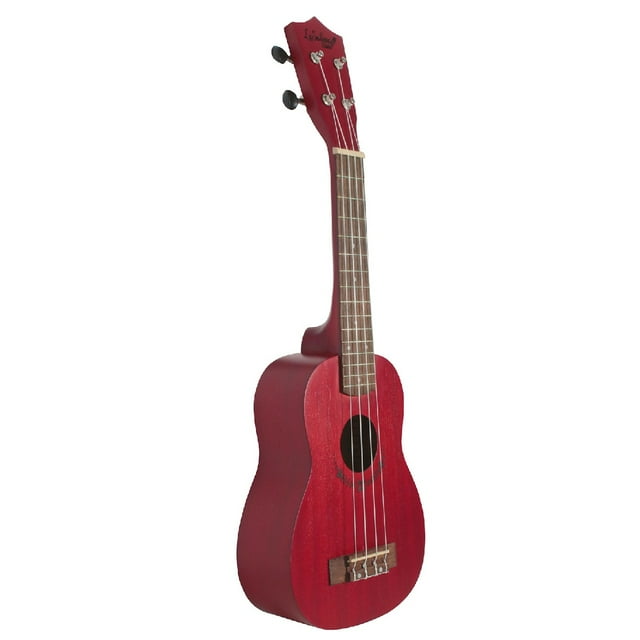 Ukulele soprano La Sevillana Svuke50s acústico rojo