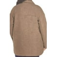 thumbnail image 2 of Banana Republic Ladies' Structured 4 Pocket Super Soft Shirt Jacket Small Brown, 2 of 2