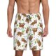 thumbnail image 1 of Balery Cute Sloth Pantalones cortos de pijama de punto de algodón para hombre con cinturilla y bolsillos-Large, 1 of 6