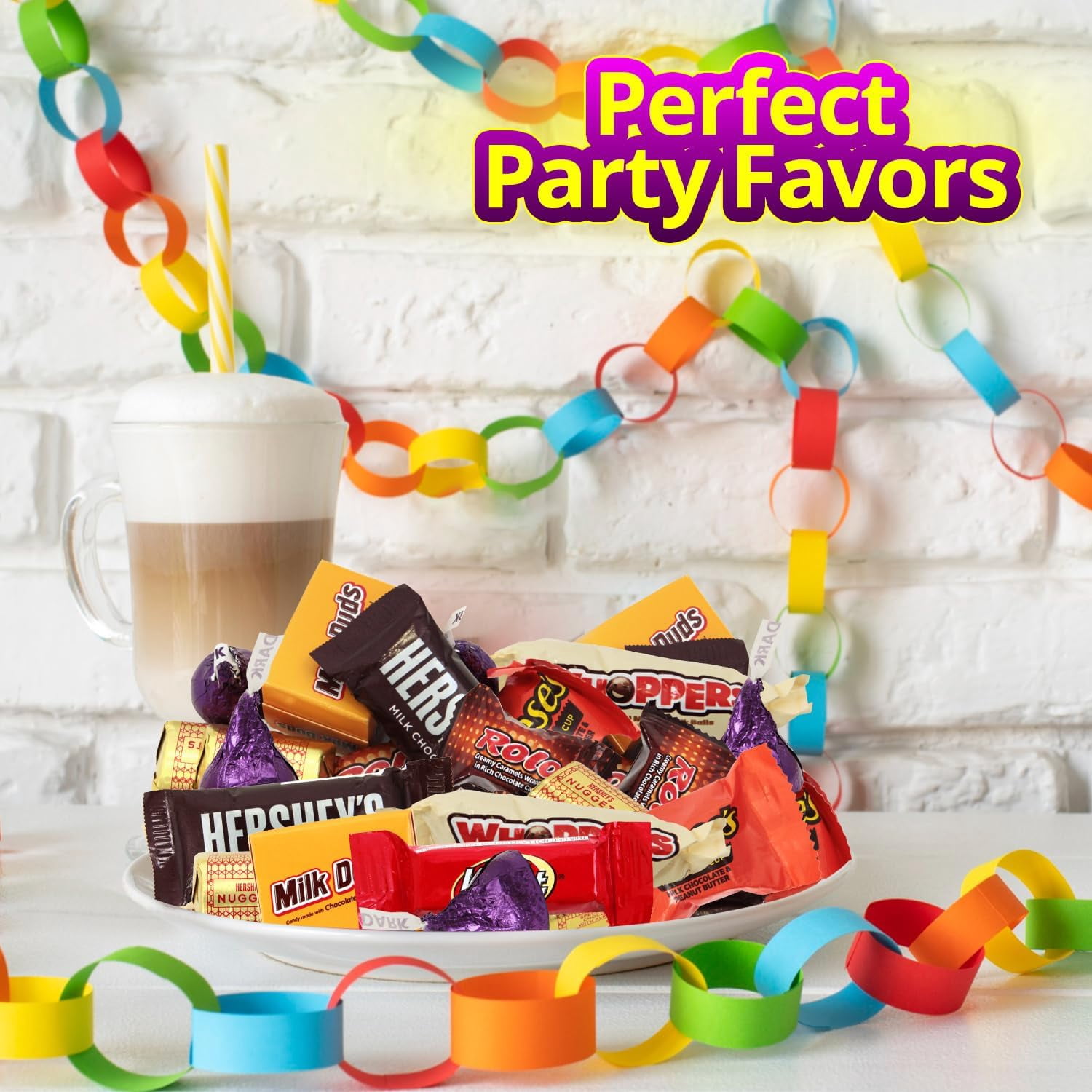 Assorted Chocolate Candy Variety Pack - 15 Lb Bulk Candy Chocolate Mix - Chocolate Candy Bulk - Hershey Chocolate - Bulk Individually Wrapped Chocolate