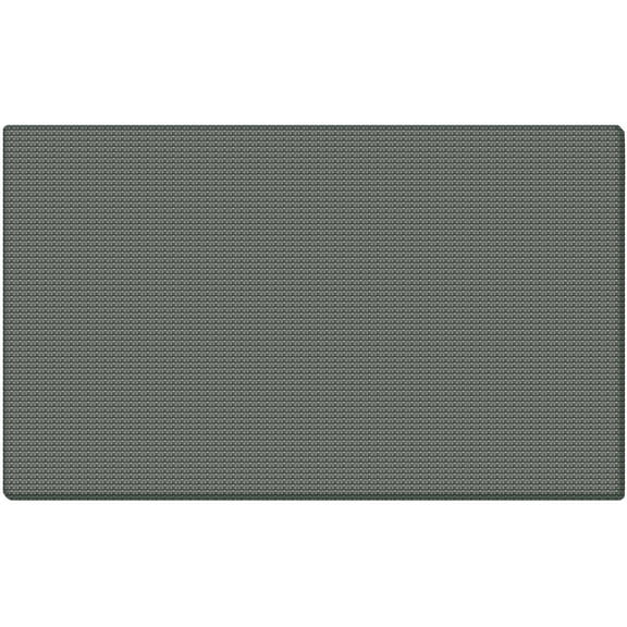 Ghent® Fabric Bulletin Board with Wrapped Edge, 36"W x 24"H, Gray