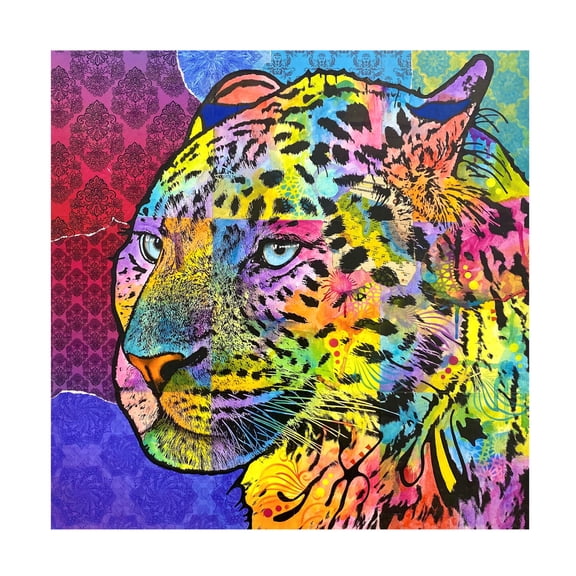 Canvas Wall Art - Dean Russo 'Chobe' Wall Art for Living Room, Bedroom, or Office Décor by Trademark Fine Art - 14 x 14 Inches