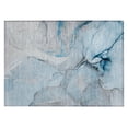 thumbnail image 2 of Addison Rugs Chantille Indoor/Outdoor Transitional Watercolors Blue Washable Rectangle Rug, 1'8" x 2'6", 2 of 5